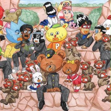 ２０１６年かよえ！チュー学イラストづめ
