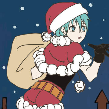 クリスマス絵２枚目