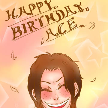 Happy birthday for you,dear Ace.