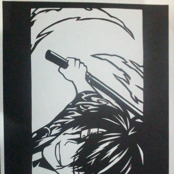 切り絵 銀魂 高杉晋助
