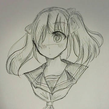 一発描き
