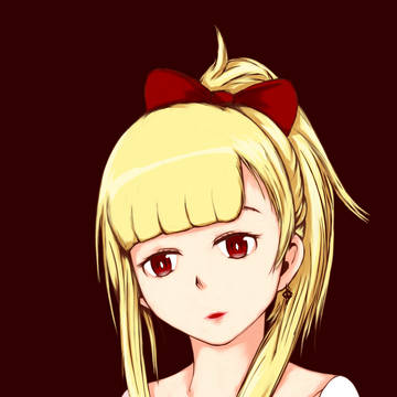 金髮少女