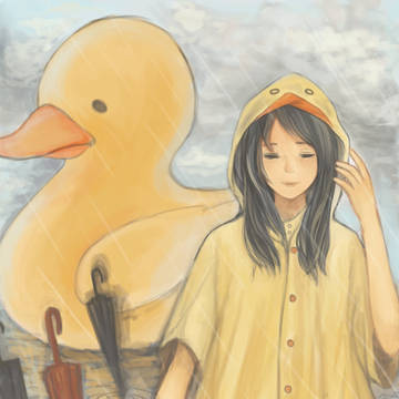 黄色雨衣
