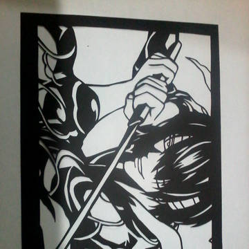 切り絵 銀魂 高杉晋助