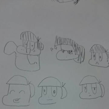 おそ松さんをかいてみた
