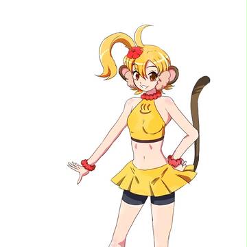 ２０１６年　年賀状用絵　キーたん