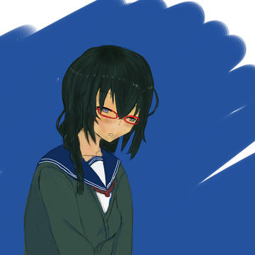 後輩ちゃんの模写してみた