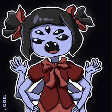 怒った蜘蛛