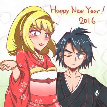 鉄血の年賀状