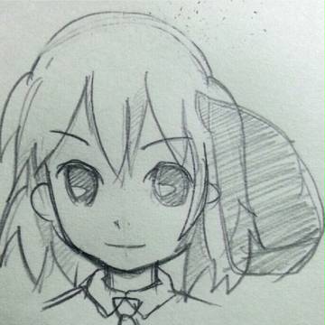 正面からルーミアちゃん