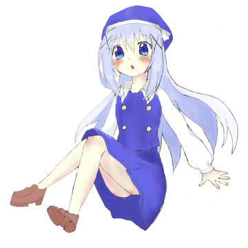 はじめまして、チノちゃんかきました！