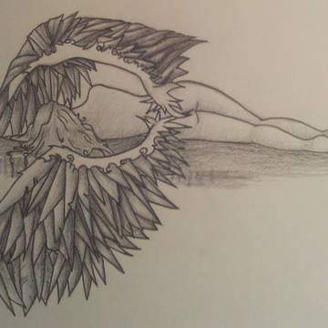 sleeping angel