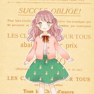 女の子