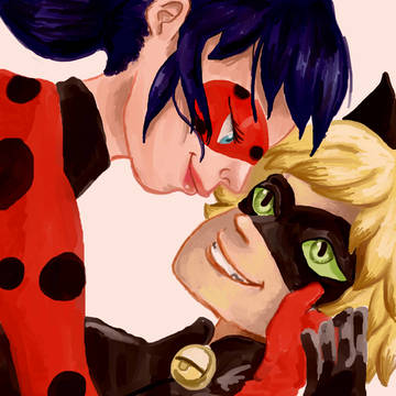 Miraculous Ladybug et Chat Noir.