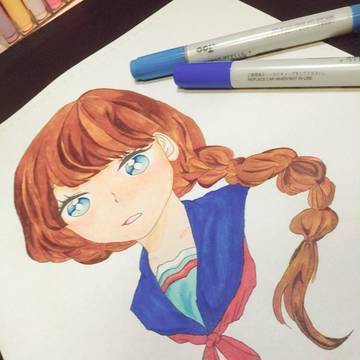 セーラー服の女の子