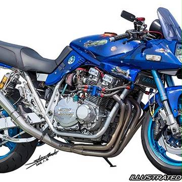 SUZUKI GSX1100S katana 改