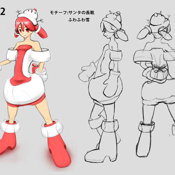 Palmie 井関修一さんキャラクターデザイン講座 提出課題!!