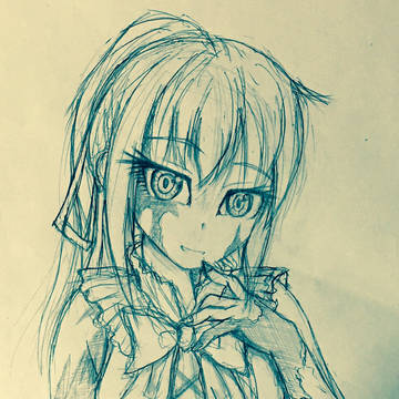 シルヴィ落書き