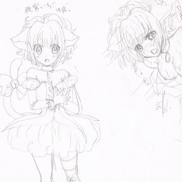 落書き(東京ミュウミュウ)