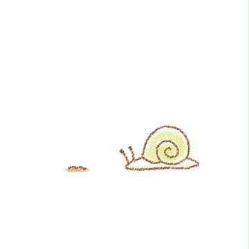 かたつむりとおはな