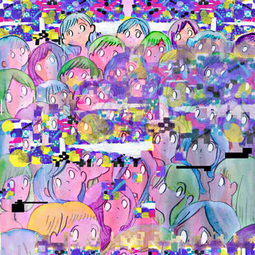 the dizziness in line of sight