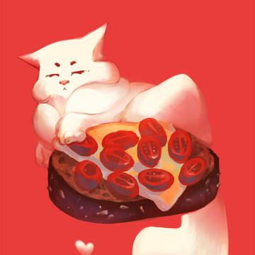 Cat on Cheese Toast
