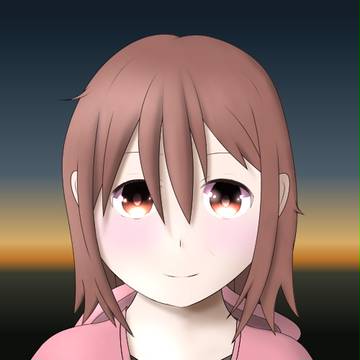 【お絵描き14日目】しにたくないちゃん