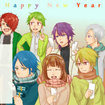 年賀状絵