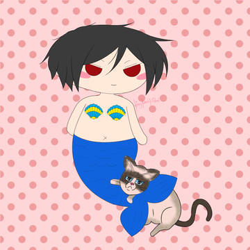 Sebastian Chibi Merman