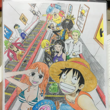 おでかけのルフィ海賊団
