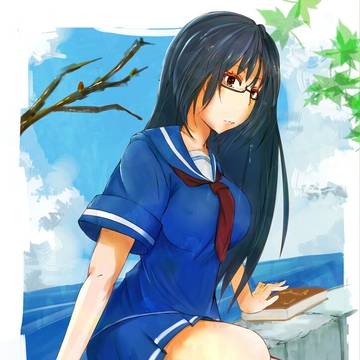 波止場の女学生