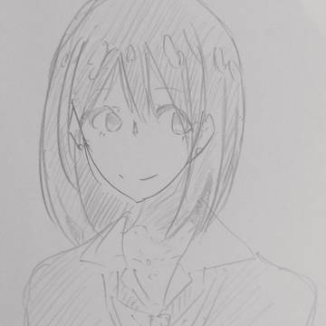 ショート髪のしぶやりん