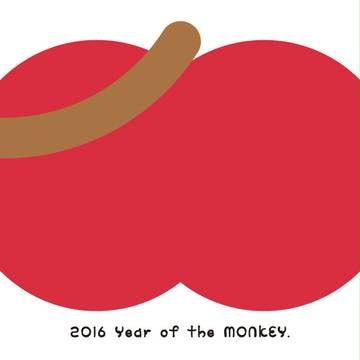 2016申年年賀状