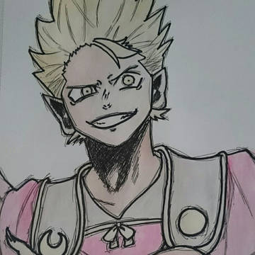 初描き