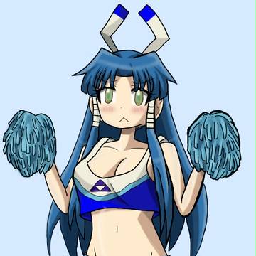 チアガールの群青早雲さん