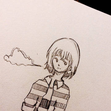 シャーペンでお絵かき！(ﾉ´∀｀)ﾉ