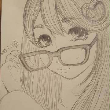 メガネ娘