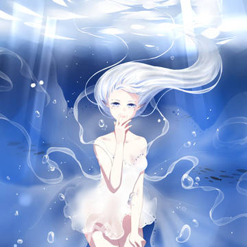 水下一只妞