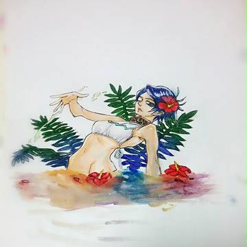马克笔 固体水彩