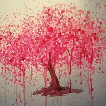 Red tree 