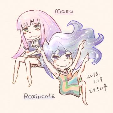 【2016.1.17鳥だらけ卓】御堂まる＆ロシナンテ伊藤