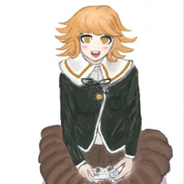 ゲームをするちーたん