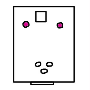 TRPG用見取り図2-4(洋館地下)