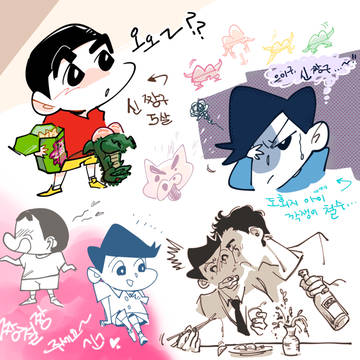 *クレヨンしんちゃん~  しんちゃんと風間くん~~~