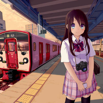 熊本駅のゆうぐれ