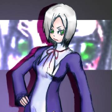 シャドームーンっぽい娘