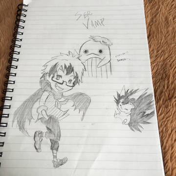 デフォルメロウレス模写