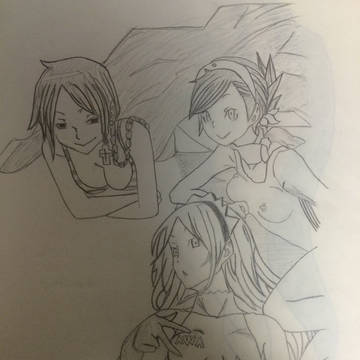 夜桜四重奏 模写