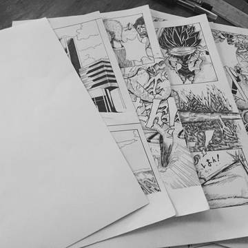Manga pages