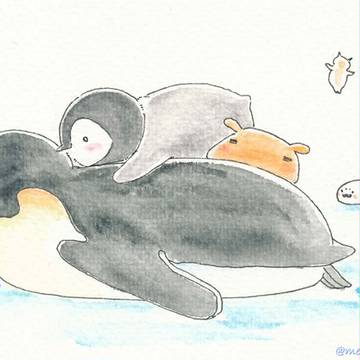 パパの背中